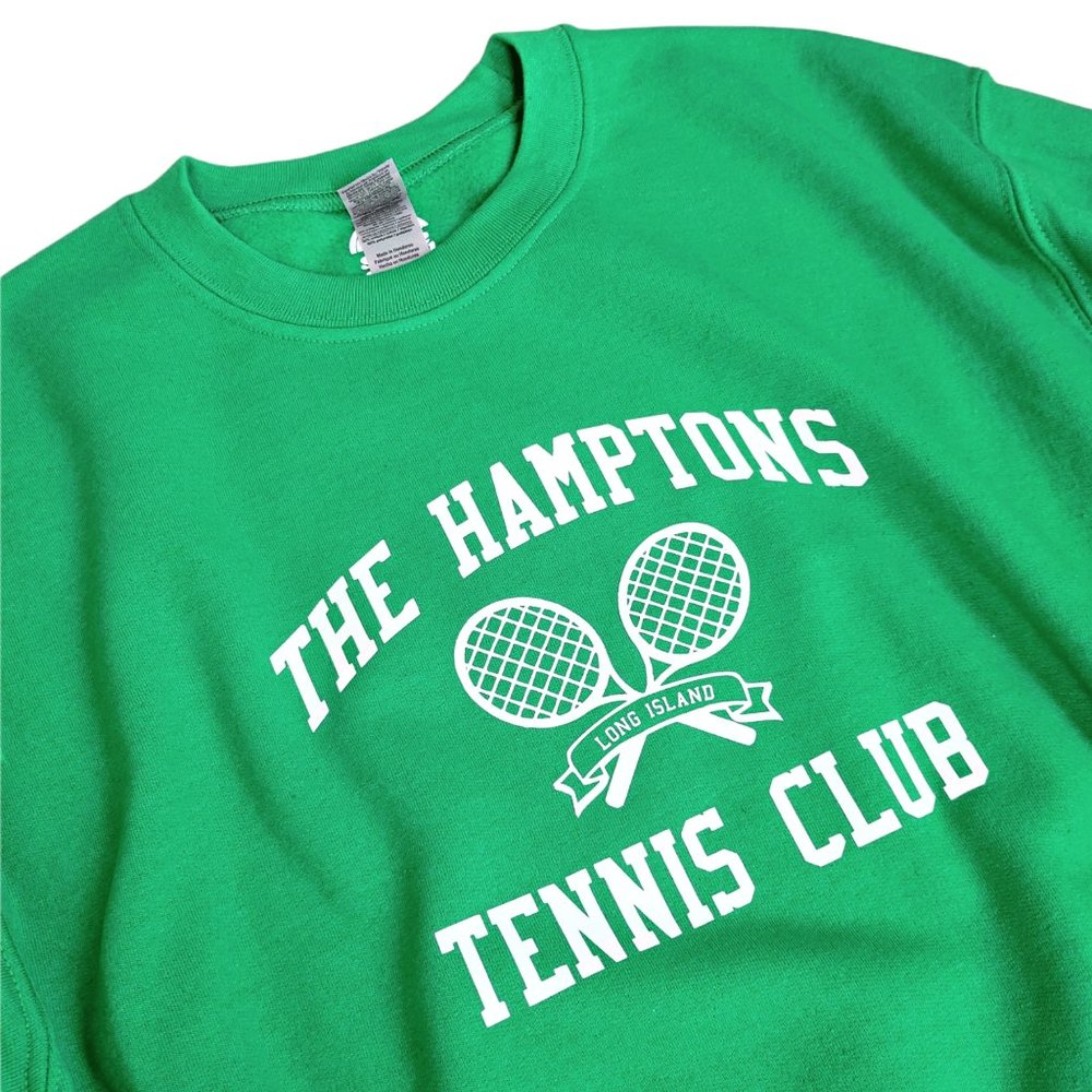 Green Hamptons Tennis Club Sweatshirt - Picture 5 of 7
